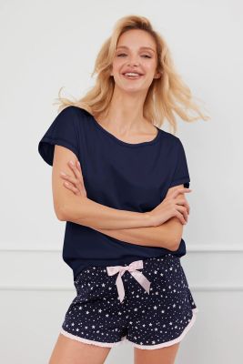 Piżama w nadruki Italian Fashion ze sklepu: italianfashion w kategorii: Piżamy damskie - zdjęcie WP-ITAL-FCTU3-R7J_AAF-KPZ-LIBR-KKGD-03-1