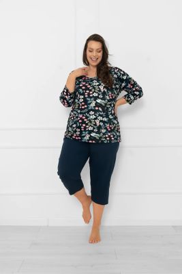 Italian Fashion - Piżama w nadruki ze sklepu: italianfashion w kategorii: Piżamy damskie - zdjęcie WP-ITAL-FCTU3-R7J_AAF-KPZ-LUCJ-33DM-04-1