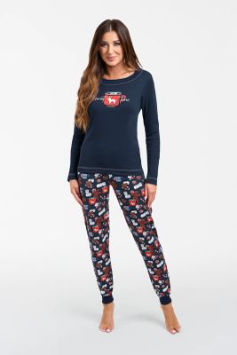 Piżama casual Italian Fashion ze sklepu: italianfashion w kategorii: Piżamy damskie - zdjęcie WP-ITAL-FCTU3-R7J_AAF-KPZ-MAKA-DDCD-03-1