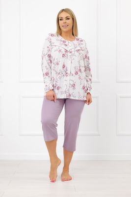 Piżama casual w nadruki Italian Fashion ze sklepu: italianfashion w kategorii: Piżamy damskie - zdjęcie WP-ITAL-FCTU3-R7J_AAF-KPZ-MARIED3DW-03-1