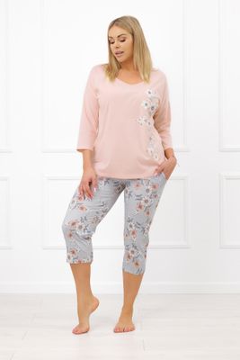 Piżama Italian Fashion ze sklepu: italianfashion w kategorii: Piżamy damskie - zdjęcie WP-ITAL-FCTU3-R7J_AAF-KPZ-NARU-33LD-03-1