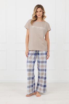 Piżama casual Italian Fashion ze sklepu: italianfashion w kategorii: Piżamy damskie - zdjęcie WP-ITAL-FCTU3-R7J_AAF-KPZ-RIMA-KDBR-03-1