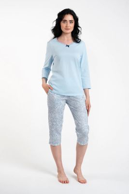 Piżama w kwiaty Italian Fashion ze sklepu: italianfashion w kategorii: Piżamy damskie - zdjęcie WP-ITAL-FCTU3-R7J_AAF-KPZ-SALL-33NN-03-1