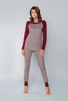Italian Fashion - Piżama gładka ze sklepu: italianfashion w kategorii: Piżamy damskie - zdjęcie WP-ITAL-FCTU3-R7J_AAF-KPZ-SANA-DDBO-03-1