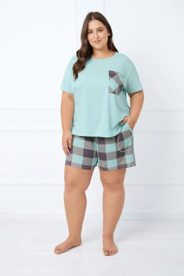 Piżama z nadrukami Italian Fashion ze sklepu: italianfashion w kategorii: Piżamy damskie - zdjęcie WP-ITAL-FCTU3-R7J_AAF-KPZ-SAND-KKTT-03-1