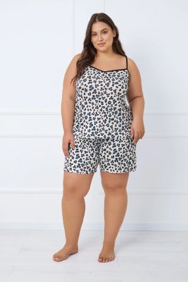 Piżama w nadruki casualowa Italian Fashion ze sklepu: italianfashion w kategorii: Piżamy damskie - zdjęcie WP-ITAL-FCTU3-R7J_AAF-KPZ-SAVA-WKDR-03-1