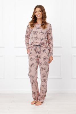 Piżama w nadruki Italian Fashion ze sklepu: italianfashion w kategorii: Piżamy damskie - zdjęcie WP-ITAL-FCTU3-R7J_AAF-KPZ-SILA-DDDR-03-1
