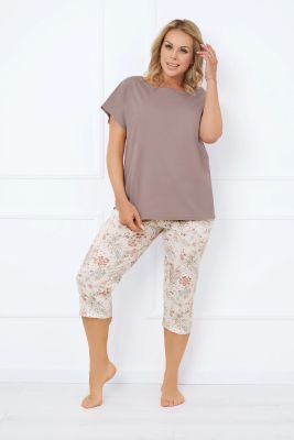 Piżama casual Italian Fashion ze sklepu: italianfashion w kategorii: Piżamy damskie - zdjęcie WP-ITAL-FCTU3-R7J_AAF-KPZ-SOLI-K3CD-03-1