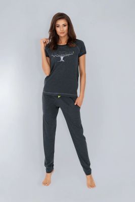 Piżama casual Italian Fashion ze sklepu: italianfashion w kategorii: Piżamy damskie - zdjęcie WP-ITAL-FCTU3-R7J_AAF-KPZ-SURM-KDMA-03-1