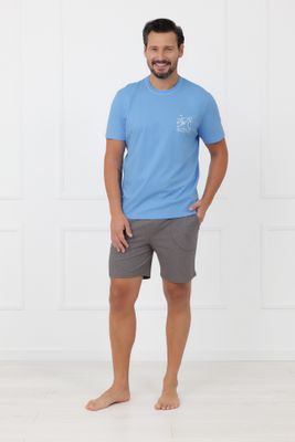 Piżama męska Italian Fashion ze sklepu: italianfashion w kategorii: Piżamy męskie - zdjęcie WP-ITAL-FCTU3-R7J_AAF-MPZ-ACTI-KKNM-03-1