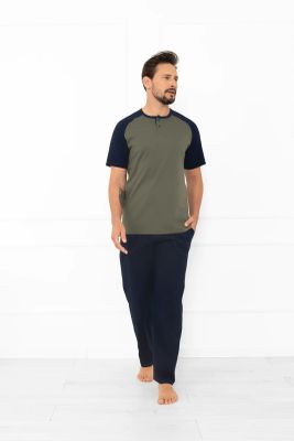 Piżama męska Italian Fashion ze sklepu: italianfashion w kategorii: Piżamy męskie - zdjęcie WP-ITAL-FCTU3-R7J_AAF-MPZ-ALEK-KDKG-04-1