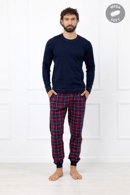 Italian Fashion - Piżama męska ze sklepu: italianfashion w kategorii: Piżamy męskie - zdjęcie WP-ITAL-FCTU3-R7J_AAF-MPZ-BRAJ-DDBD-03-1