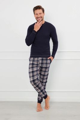 Piżama męska Italian Fashion ze sklepu: italianfashion w kategorii: Piżamy męskie - zdjęcie WP-ITAL-FCTU3-R7J_AAF-MPZ-BRIT-DDGD-45-1