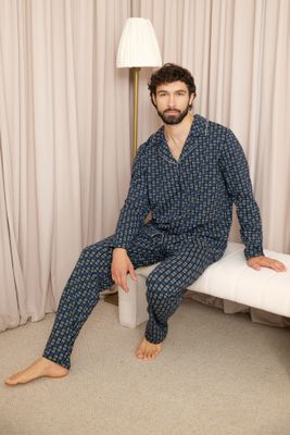 Piżama męska Italian Fashion ze sklepu: italianfashion w kategorii: Piżamy męskie - zdjęcie WP-ITAL-FCTU3-R7J_AAF-MPZ-BROK-DDDR-04-1
