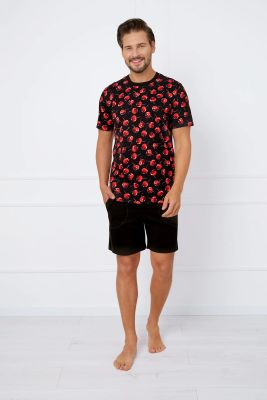 Piżama męska Italian Fashion ze sklepu: italianfashion w kategorii: Piżamy męskie - zdjęcie WP-ITAL-FCTU3-R7J_AAF-MPZ-CHER-KKDC-03-1