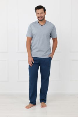 Piżama męska Italian Fashion ze sklepu: italianfashion w kategorii: Piżamy męskie - zdjęcie WP-ITAL-FCTU3-R7J_AAF-MPZ-DEVO-KDMM-04-1