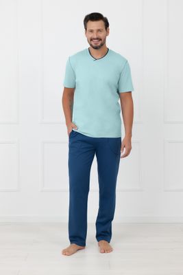 Piżama męska Italian Fashion ze sklepu: italianfashion w kategorii: Piżamy męskie - zdjęcie WP-ITAL-FCTU3-R7J_AAF-MPZ-DEVO-KDMM-04-1