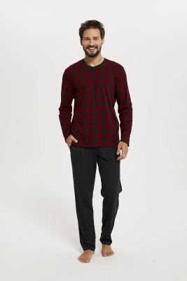 Piżama męska Italian Fashion ze sklepu: italianfashion w kategorii: Piżamy męskie - zdjęcie WP-ITAL-FCTU3-R7J_AAF-MPZ-ELIA-DDDC-04-1