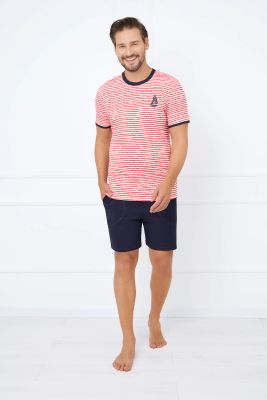 Italian Fashion - Piżama męska ze sklepu: italianfashion w kategorii: Piżamy męskie - zdjęcie WP-ITAL-FCTU3-R7J_AAF-MPZ-FLOT-KKCG-03-1