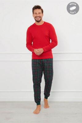 Piżama męska Italian Fashion ze sklepu: italianfashion w kategorii: Piżamy męskie - zdjęcie WP-ITAL-FCTU3-R7J_AAF-MPZ-FOGO-DDCD-04-1