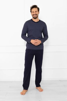 Piżama męska Italian Fashion ze sklepu: italianfashion w kategorii: Piżamy męskie - zdjęcie WP-ITAL-FCTU3-R7J_AAF-MPZ-GERA-DDDG-04-1