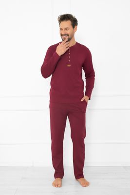 Piżama męska Italian Fashion ze sklepu: italianfashion w kategorii: Piżamy męskie - zdjęcie WP-ITAL-FCTU3-R7J_AAF-MPZ-GORD-DDBO-03-1