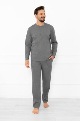Piżama męska Italian Fashion ze sklepu: italianfashion w kategorii: Piżamy męskie - zdjęcie WP-ITAL-FCTU3-R7J_AAF-MPZ-GORD-DDBO-03-1
