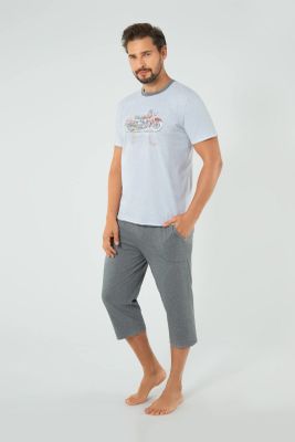 Piżama męska Italian Fashion ze sklepu: italianfashion w kategorii: Piżamy męskie - zdjęcie WP-ITAL-FCTU3-R7J_AAF-MPZ-JUNA-K3NG-03-1