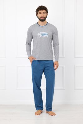 Italian Fashion - Piżama męska ze sklepu: italianfashion w kategorii: Piżamy męskie - zdjęcie WP-ITAL-FCTU3-R7J_AAF-MPZ-KASI-DDJJ-03-1