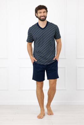 Piżama męska Italian Fashion ze sklepu: italianfashion w kategorii: Piżamy męskie - zdjęcie WP-ITAL-FCTU3-R7J_AAF-MPZ-RUFI-KKDG-04-1