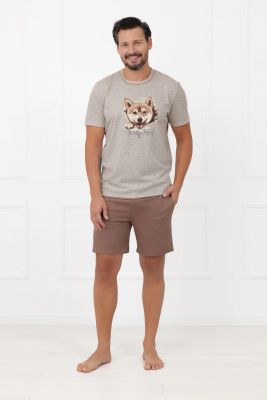 Italian Fashion - Piżama męska ze sklepu: italianfashion w kategorii: Piżamy męskie - zdjęcie WP-ITAL-FCTU3-R7J_AAF-MPZ-SHIB-KKBB-03-1
