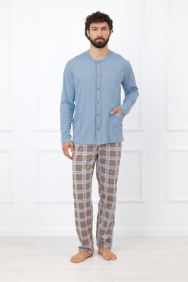 Piżama męska Italian Fashion ze sklepu: italianfashion w kategorii: Piżamy męskie - zdjęcie WP-ITAL-FCTU3-R7J_AAF-MPZ-WILH-DDCD-04-1
