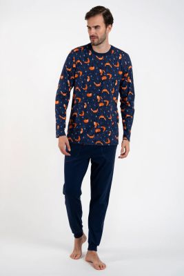 Piżama męska Italian Fashion ze sklepu: italianfashion w kategorii: Piżamy męskie - zdjęcie WP-ITAL-FCTU3-R7J_AAF-MPZ-WITA-DDDG-04-1
