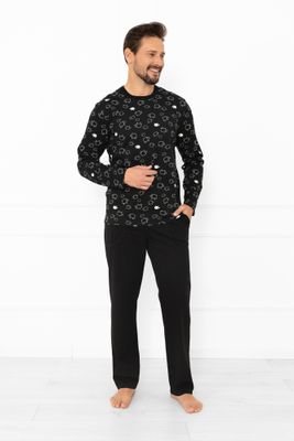 Piżama męska Italian Fashion ze sklepu: italianfashion w kategorii: Piżamy męskie - zdjęcie WP-ITAL-FCTU3-R7J_AAF-MPZ-WITO-DD1C-45-1