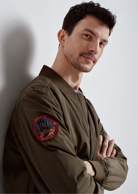 TOP GUN - Kurtka męska jesienna na wiosnę ze sklepu: Ochnik w kategorii: Kurtki męskie - zdjęcie WP-QOOCUI3LLD-TNA-7Z8_24301