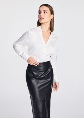 Koszula damska elegancka OCHNIK ze sklepu: Ochnik w kategorii: Koszule damskie - zdjęcie WP-QOOCUI3LLD-TNA-7Z8_26307