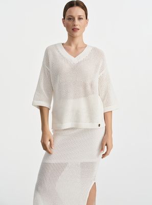 OCHNIK - Sweter damski casual ze sklepu: Ochnik w kategorii: Swetry damskie - zdjęcie WP-QOOCUI3LLD-TNA-7Z8_26972