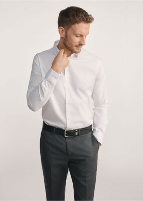 Koszula męska z kołnierzykiem button down OCHNIK ze sklepu: Ochnik w kategorii: Koszule męskie - zdjęcie WP-QOOCUI3LLD-TNA-7Z8_29211