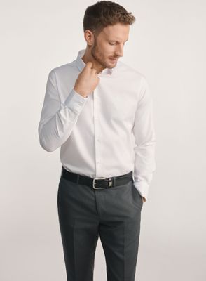 Koszula męska z kołnierzykiem button down OCHNIK ze sklepu: Ochnik w kategorii: Koszule męskie - zdjęcie WP-QOOCUI3LLD-TNA-7Z8_29211