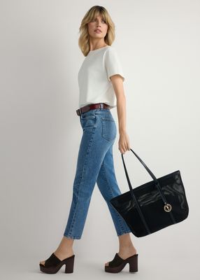 Shopper bag elegancka OCHNIK ze sklepu: Ochnik w kategorii: Torby Shopper bag - zdjęcie WP-QOOCUI3LLD-TNA-7Z8_30689