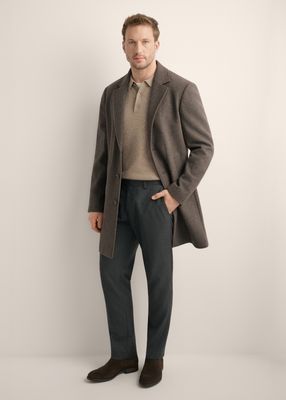 Płaszcz męski elegancki OCHNIK ze sklepu: Ochnik w kategorii: Płaszcze męskie - zdjęcie WP-QOOCUI3LLD-TNA-7Z8_31675