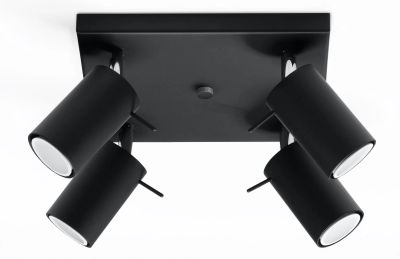 Lumes - Lampa sufitowa ze sklepu: Edinos.pl w kategorii: Lampy sufitowe - zdjęcie WPH-EDNS-GX13N-QCJ_10762