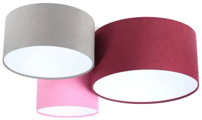 Lumes - Lampa sufitowa ze sklepu: Edinos.pl w kategorii: Lampy sufitowe - zdjęcie WPH-EDNS-GX13N-QCJ_15215