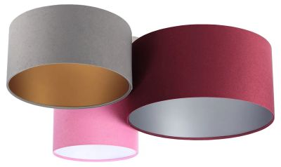 Lumes - Lampa sufitowa ze sklepu: Edinos.pl w kategorii: Lampy sufitowe - zdjęcie WPH-EDNS-GX13N-QCJ_15248