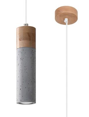 Lampa wisząca Lumes ze sklepu: Edinos.pl w kategorii: Lampy wiszące - zdjęcie WPH-EDNS-GX13N-QCJ_18481