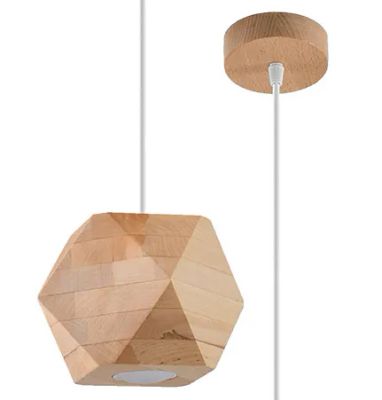 Lampa wisząca Lumes ze sklepu: Edinos.pl w kategorii: Lampy wiszące - zdjęcie WPH-EDNS-GX13N-QCJ_21976