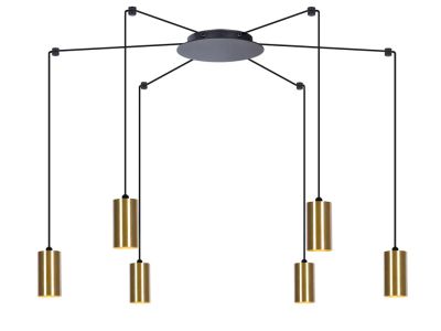 Lumes - Lampa wisząca ze sklepu: Edinos.pl w kategorii: Lampy wiszące - zdjęcie WPH-EDNS-GX13N-QCJ_24247