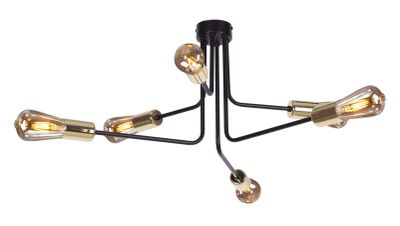 Lumes - Lampa sufitowa ze sklepu: Edinos.pl w kategorii: Lampy sufitowe - zdjęcie WPH-EDNS-GX13N-QCJ_25564