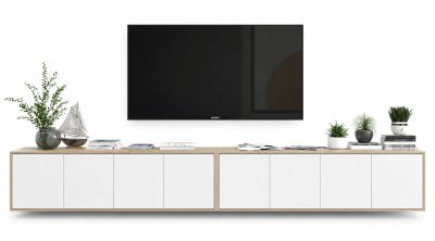 Szafka RTV Edinos ze sklepu: Edinos.pl w kategorii: Szafki RTV - zdjęcie WPH-EDNS-GX13N-QCJ_27522