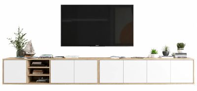 Szafka RTV Edinos ze sklepu: Edinos.pl w kategorii: Szafki RTV - zdjęcie WPH-EDNS-GX13N-QCJ_27530